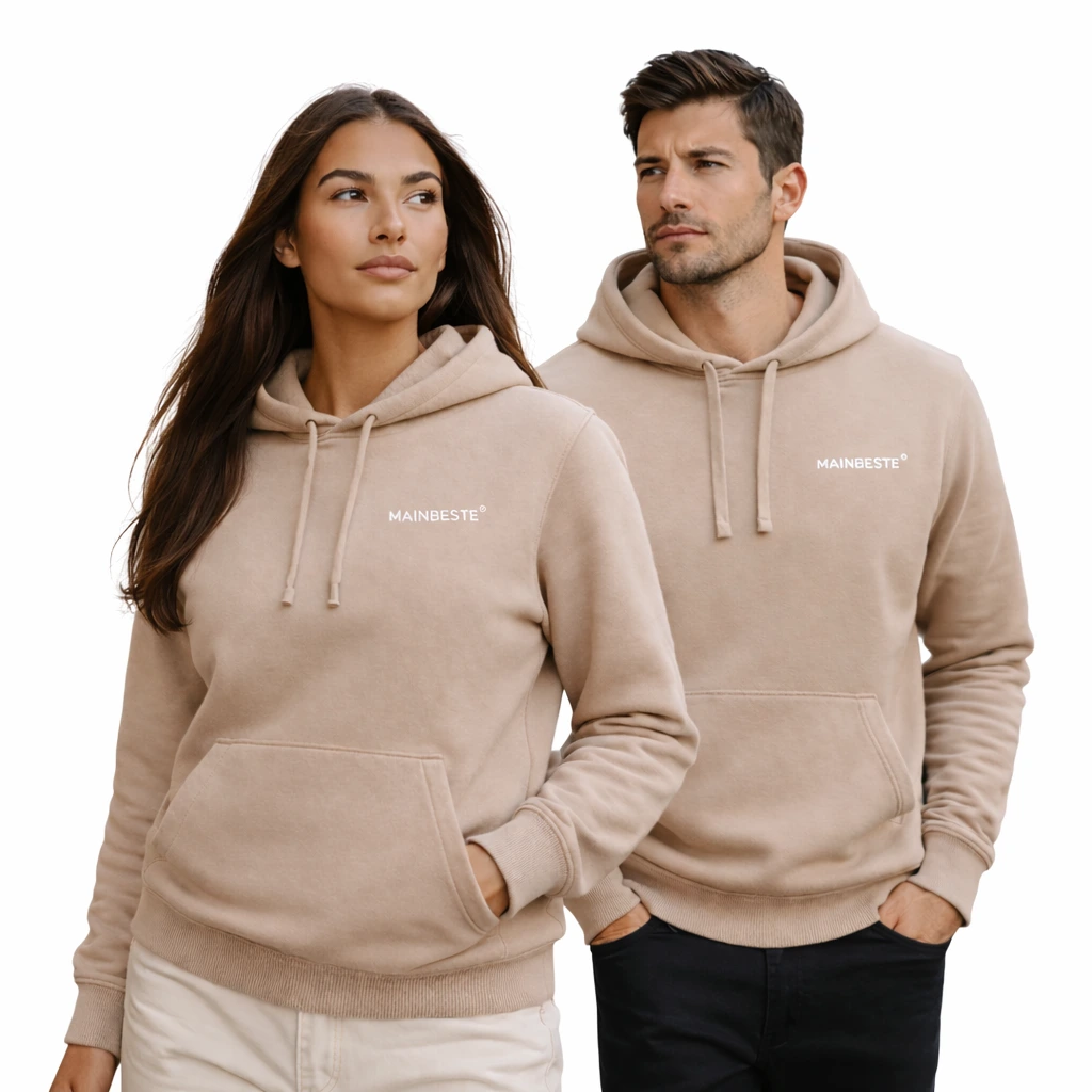 Sudadera Sand Gold unisex de MAINBESTE en hombre y mujer