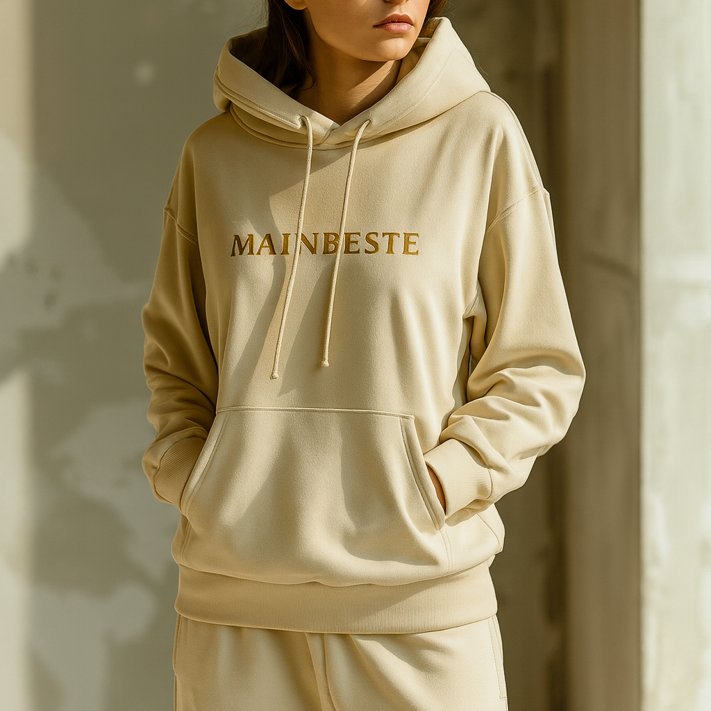 Mainbeste Woman Hoodie - 2025 Beige
